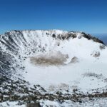 Kim Yeon-koung Instagram - The most splendid scenery ever 😎 #hallasanmountain #expedition