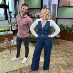 Kimberley Walsh Instagram - Last @bbcmorninglive for a little while as I have some business to attend to 🎤🪩🎵👯‍♀️ What a fab series so far and always love sharing the studio with so many incredible women (and Geth) 😂 Happy International Women’s Day 🩷