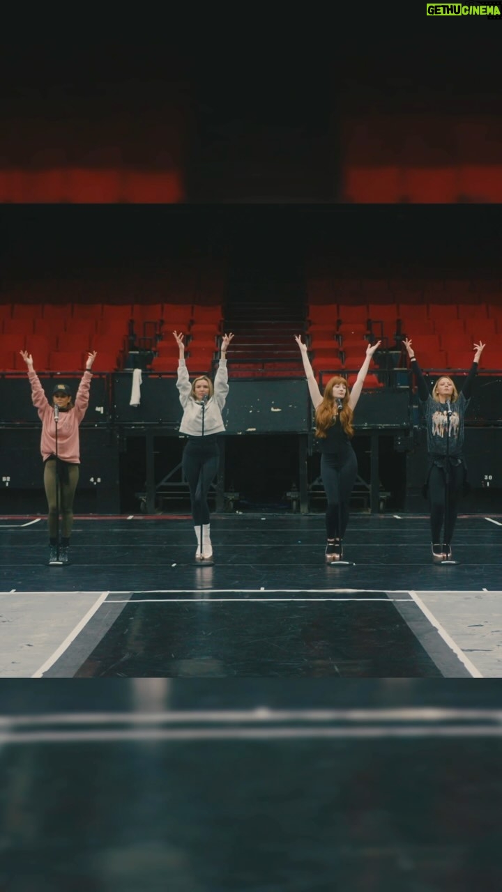 Kimberley Walsh Instagram - We’ve had the time of our lives throughout tour rehearsals ❤️ We have the BEST team and most INCREDIBLE dancers and we’re SO excited to bring you #TheGirlsAloudShow later this week 📣 Let us know which show you’re coming to at the link in stories and tag who’s coming with you! 💃 We can’t wait to see you all 🎤