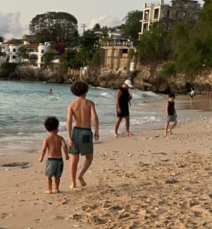 Kimberley Walsh Instagram - A bajan delight 🇧🇧🍹🏝️🌊🐚🌅

The perfect place to reset and spend some quality family time before I start tour rehearsals next week! 
It really is our happy place 💫

Gonna miss you @portobello_villa_barbados I found this little gem on the west coast and we will definitely be back! Not an ad just found it by chance and it was such a fab little spot 🫶🏼💫

Thanks for looking after us @liveinbarbados #luxuryvillasinc www.luxuryvillas.inc