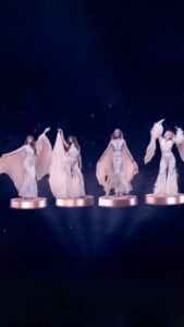 Kimberley Walsh Instagram - We can now officially say we will see you at #TheGirlsAloudShow tour NEXT MONTH! 💞 We’ve loved reminiscing over footage from our past tours, and we’ve been busy crafting a show that’s just as spectacular for you. We’re counting down the days until we see you on the road ✨ Grab your tickets from the link in our bio or story 📣🎟