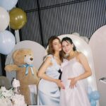 Kimberly Ann Voltemas Instagram - Aunties can’t wait to see you Baby Khilee.🩵🧸 #Khileethebaby 🎞️By @nawaphon_present