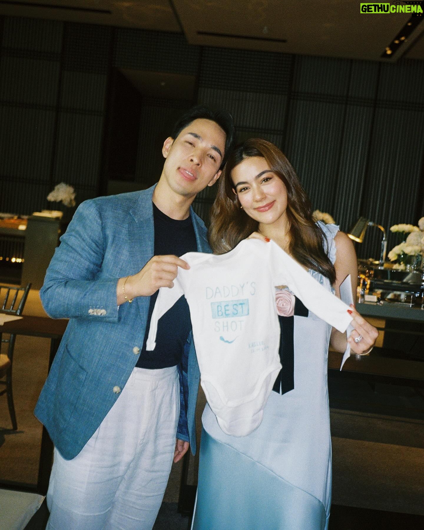 Kimberly Ann Voltemas Instagram - Aunties can’t wait to see you Baby Khilee.🩵🧸 #Khileethebaby 🎞️By @nawaphon_present