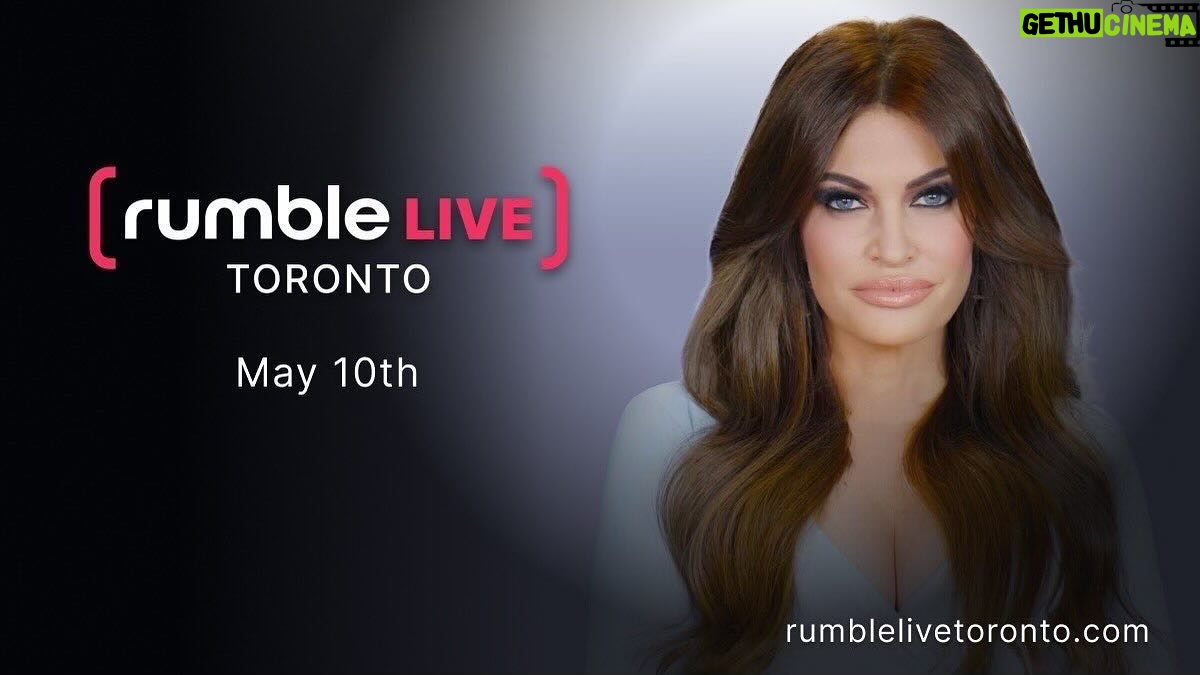 Kimberly Guilfoyle Instagram - @kimberlyguilfoyle will be joining Rumble Live Toronto on May 10th. Link in bio for tickets