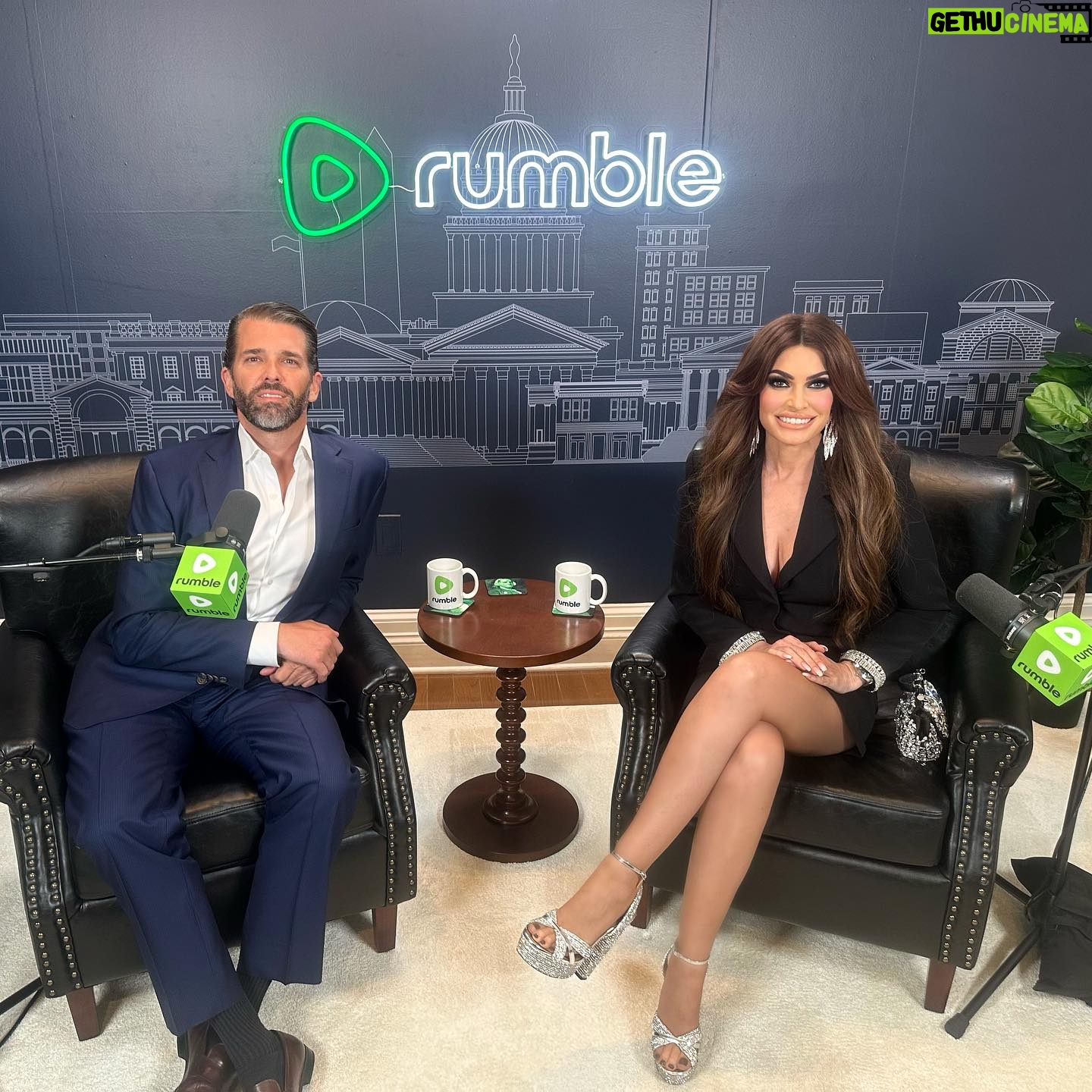 Kimberly Guilfoyle Instagram - Thrilled to step into the vibrant world of Rumble Studios for their grand office opening in D.C. Here’s to new beginnings and endless possibilities! 🚀 #RumbleStudios #OfficeLaunch @donaldjtrumpjr @chrispavlovski @rumblecreators #kimberlyguilfoyle #donaldtrumpjr #maga2024 #rumblestudios #rumble #rumblecreators