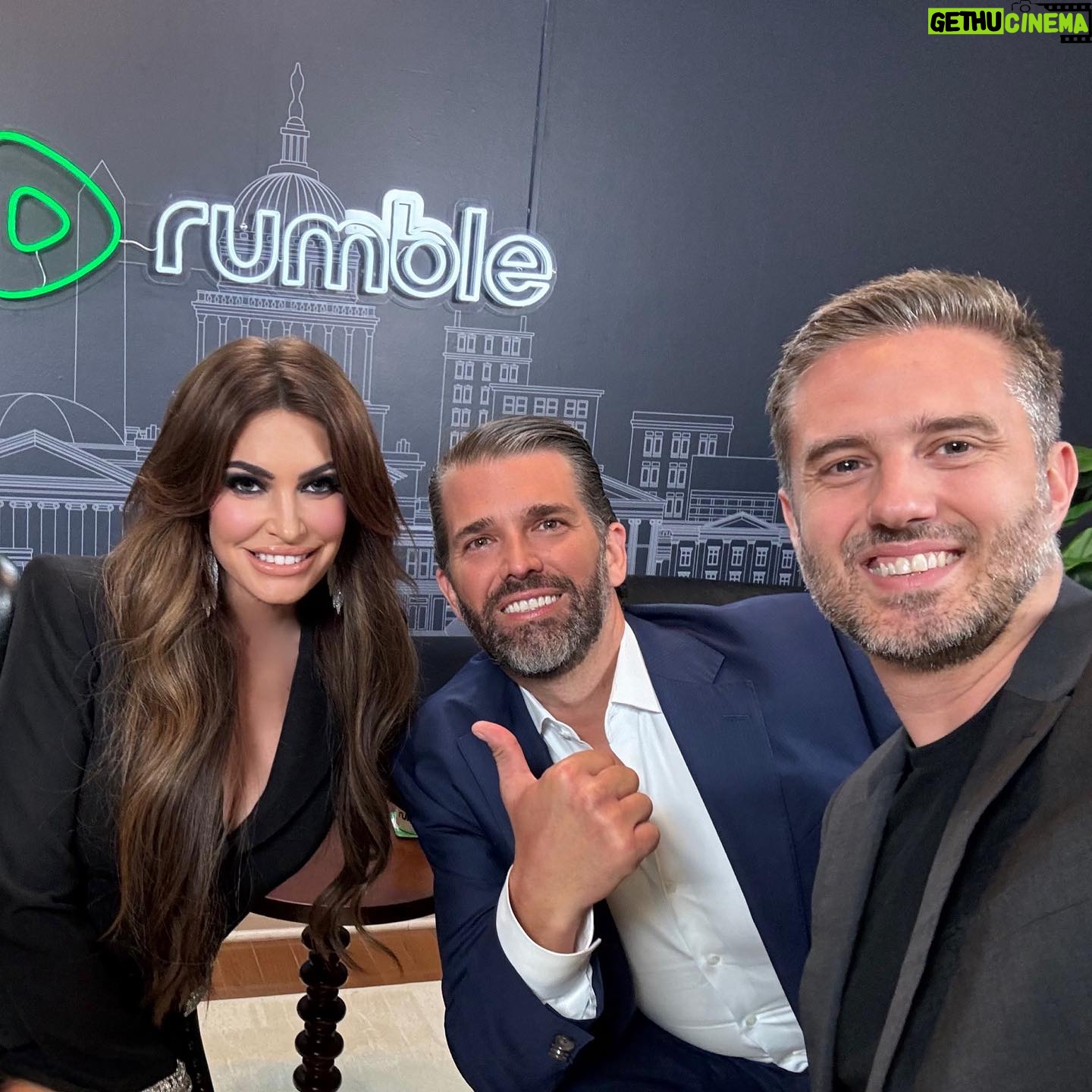 Kimberly Guilfoyle Instagram - Thrilled to step into the vibrant world of Rumble Studios for their grand office opening in D.C. Here’s to new beginnings and endless possibilities! 🚀 #RumbleStudios #OfficeLaunch @donaldjtrumpjr @chrispavlovski @rumblecreators #kimberlyguilfoyle #donaldtrumpjr #maga2024 #rumblestudios #rumble #rumblecreators