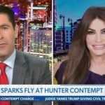 Kimberly Guilfoyle Instagram – Why is there one rule for the Bidens and one rule for the rest of us?
Hunter blatantly defied a subpoena and prances around like a movie star, while the rest of us would be in handcuffs.
It’s time for Hunter to be held in contempt and face additional charges!