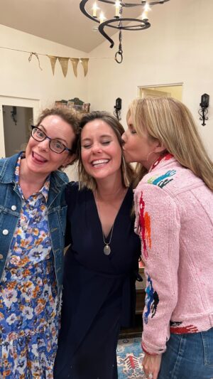 Kimberly Williams-Paisley Instagram - @sukiyeagley and I giving @ashleywilliamsandcompany a Mother’s Day hair cut for FREE! #yourewelcome #happymothersday
