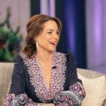 Kimberly Williams-Paisley Instagram - Catch me on the @kellyclarksonshow today in support of @jesusrevolutionmovie out this Friday! Thanks for having me on, Kelly! @kellyclarkson 💗💗 #jesusrevolutionmovie Hair by @hildal Makeup by @dahliawarner Styling by @jenniferkempwardrobe @jewelsbypiper earrings