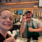 Kimberly Williams-Paisley Instagram - I visited the @starbuckssigningstore in #DC this week and I highly recommend! The baristas were very nice and welcoming. We got to practice and learn some ASL and they also offer a tablet if customers need to write something down. Check it out if you are in the area! #hstreetdc #asl #signingstarbucks #starbuckssigningstore #coffee 💚☕️