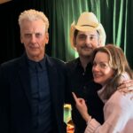Kimberly Williams-Paisley Instagram - Thank goodness a Doctor was in the house for the show last night! And what a kind and generous Time Lord he is. Thank you Peter Capaldi 🙏🏻🙏🏻❤️😁 #doctorwho #doctorwhofandom #thedoctor #London #timelord