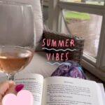 Kimberly Williams-Paisley Instagram - Summer heaven. ❤️🌧️🌧️📚 #friyay #happyfriday #roseallday #tomorrowandtomorrowandtomorrow @gabriellezevin @aaknopf