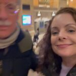 Kimberly Williams-Paisley Instagram - Had the best date with my daddy in #nyc last week to see the MOST FUN musical @andjulietbway We laughed our faces off, danced, ate m&ms, cheered. I feel so lucky to have had this time with him, doing one of my favorite things!