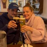 Kimberly Williams-Paisley Instagram - We just got to have a pint in Ireland on Friday and we loved it. 😍 Happy St Patrick’s Day! ☘️☘️☘️