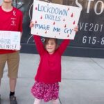 Kimberly Williams-Paisley Instagram - Powerful show of solidarity today Linking Arms for Change in a bipartisan show of support for #gunsafety Thanks #Nashville and the more than 8500 people who showed up to link arms from Vanderbilt Children’s Hospital to the Capitol. I love my community and want to see it protected. #safertn ❤️ #stopgunviolence @voices4safertn