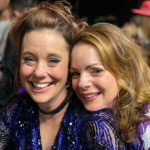 Kimberly Williams-Paisley Instagram - I just love her so much. If you wanna wish @ashleywilliamsandcompany a happy birthday, come to the #dance2endalz TONIGHT at @wildhorsesaloon or make a donation in her name to Alz.org/danceparty She’s hosting this year with @nikdeloach. They are raising such important funds for research so that together, we can #endalz 💜💜💜 HBD to my amazing SIS!! #alzheimersawareness #sisters #family 💜💜💜💜💜💜