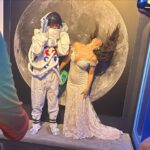 Kimiko Glenn Instagram - celebrated my lil tater tot & fellow leprechaun dong: haley muffy mae & her marriage to barrett buck bugle(?? still workshopping) this past weekend. i love my bay baes & this astronomically 👩🏻‍🚀 clever tax write-off/space-themed 🛸 wedding at @chabotspace center ☄️to haley & barrett forever & to your future 👶🏻 who is currently unnamed but also has about a billion names at this point. i love you, to infinity & beyond!!!!!! 🚀💫