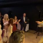 Kimiko Glenn Instagram - celebrated my lil tater tot & fellow leprechaun dong: haley muffy mae & her marriage to barrett buck bugle(?? still workshopping) this past weekend. i love my bay baes & this astronomically 👩🏻‍🚀 clever tax write-off/space-themed 🛸 wedding at @chabotspace center ☄️to haley & barrett forever & to your future 👶🏻 who is currently unnamed but also has about a billion names at this point. i love you, to infinity & beyond!!!!!! 🚀💫