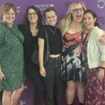 Kirsten Vangsness Instagram – Sweet Lady @theatreofnote Angels came to #lottieplatchetttookahatchet @lalgbtcenter @outsideinthtr There’s a real joy in making stuff and having folks come see stuff you made and a real thing about holding tightly to your feminine tribe.