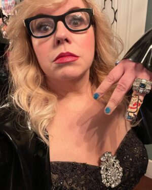 Kirsten Vangsness Instagram - Paper cut fashion.