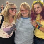 Kirsten Vangsness Instagram - Just more of the Saturday happiness. @indigogirlsmusic and music period saves my lives on the daily so It’s a big deal to me & because @thepauleyp made an Abby and every show wanted a version (although yes, Abby is the ONE), I got to make a Garcia. Thank goodness for pictures- I was sort of floating slightly outside of myself whispering to my inner ages “look where we are Kirsten” and “oh my- I always imagined I’d feel so much cooler when this happens” As it turns out, I will never feel cool. Which I think goes along with I will always feel all my ages, and I like having them around so UNCOOL I shall stay. Also, Gink is doing great.