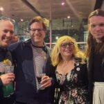 Kirsten Vangsness Instagram - Folks sitting together with art makes space inside to go deep and creative, hard to be contracted when you are all together reading and listening and stretching your wonder muscles. What a joy to share a stage with my darling friends @neilhimself @yetide & @javiermofficial - they were so compelling to listen to @selected_shorts @symphonyspace for the #raybradbury evening- then after it all I got to see a whole gaggle of pals including @debbiemillman (how lucky am I that my doppelgänger is a smoke show?!? ) People who are into reading short stories out loud to other people are my people. Photo Credit: Kevin Yatarola