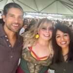 Kirsten Vangsness Instagram - Part Two of @lalovesalexs @alexslemonade I feel so fortunate that I know such dear folks who will come out to to participate with this organization. This was a day of food art and joy in the name of helping small humans who need the most help. Go team! 💙🍋💙🍋💙🍋