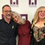 Kirsten Vangsness Instagram - Had the DISTINCT pleasure of sharing the @symphonyspace @selected_shorts stage with @joshmalinasjoshmalina (who was also our brilliant host)& #janekaczmarek in Palm Desert today. My friend Jane and I have traveled together for Selected Shorts so much that she is wholeheartedly allowed (nay, encouraged) to theatrically gawk at the gifts my mother gave me. Theatre Nerds Forever 🎭