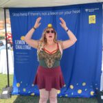 Kirsten Vangsness Instagram - Part Two of @lalovesalexs @alexslemonade I feel so fortunate that I know such dear folks who will come out to to participate with this organization. This was a day of food art and joy in the name of helping small humans who need the most help. Go team! 💙🍋💙🍋💙🍋