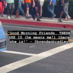 Kirsten Vangsness Instagram - Strike Drum Major (I made that title up but APT) @brendanabradley meeting the day with Brendan Energy #sagaftrastrike #sagaftrastrong