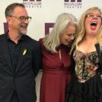 Kirsten Vangsness Instagram - Had the DISTINCT pleasure of sharing the @symphonyspace @selected_shorts stage with @joshmalinasjoshmalina (who was also our brilliant host)& #janekaczmarek in Palm Desert today. My friend Jane and I have traveled together for Selected Shorts so much that she is wholeheartedly allowed (nay, encouraged) to theatrically gawk at the gifts my mother gave me. Theatre Nerds Forever 🎭