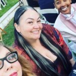 Kirsten Vangsness Instagram - Latergramming this weekend @lgbtqcenteroc honoring a whole mess of extraordinary behavior some of which is being done by @justflintisfine (well worth a follow) & hosted with ALL of the purple by @theonlymayhem with the best dates in town my Fearless Libra Queen tinoweeno and my work wife @robinchristenson who auctioned off some @blinkingowl magic to raise funds to support all the wonderfuls to do wonderful at the center (like @coolkelz 💕! Who was sitting next to us and is a counselor at the center and is great ) Such a life affirming evening reminding us to keep up the allyship and keep thriving 🌈 not pictured but totally responsible for this jacket and beat face @jamesfreitasartistry