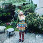 Kirsten Vangsness Instagram - missed #sagaftrastrike day one because @orinlfs & I went to the @berkeleycityclub to see the sparkling @sierramarcks perform and it filled the art well with buckets of inspiration. Trees were embraced, stone badgers were visited and I sat by a tiny marble lady and to write in my journal. Northern California has some Narnia magic in her and I appreciate eating some of it up this week. Now to slather some sunscreen and get back to strike life.