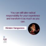 Kirsten Vangsness Instagram - If it seems like we’re gushing over our gorgeous conversation with @kirstenvangsness, it’s because we are…😍💜😍 This beautiful human dropped magic and love and truth all over the place. And we relished being in presence with her for every single moment. If you’ve listened to the episode this week, we’d love for you to share your favorite moment below 👇 💜 And if you haven’t yet…what are you waiting for? 🏃🏻‍♀️ #beherenow #micdrops #kirstenvangsness #magic #personaldevelopmentjourney #essence #creativewomen