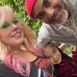 Kirsten Vangsness Instagram - It’s Luna Day of Birth! I am so full of appreciation that I have a Luna in my life and we are so close (because she listened to her momma blow dry my hair as we talked about the universe since well before birth) Bless the whole community that raised her and her brothers and her ancestors and her parents especially for bringing a Luna to the planet. Also @tinoweeno & @keena1marie knocked that birthday party out of the park and I am obsessed with this last picture of Valentinos best friends hand- I don’t want to have the babies with my body but goodness I know some wonderful folks who are very good at creating exceptional humans. Well done.