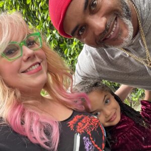 Kirsten Vangsness Instagram - It’s Luna Day of Birth! I am so full of appreciation that I have a Luna in my life and we are so close (because she listened to her momma blow dry my hair as we talked about the universe since well before birth) Bless the whole community that raised her and her brothers and her ancestors and her parents especially for bringing a Luna to the planet. Also @tinoweeno & @keena1marie knocked that birthday party out of the park and I am obsessed with this last picture of Valentinos best friends hand- I don’t want to have the babies with my body but goodness I know some wonderful folks who are very good at creating exceptional humans. Well done.