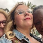 Kirsten Vangsness Instagram - Anddddd views from this weeks “Make Art. Repeat” life I lead…here’s scenes from my remarkable time reading from a play I’m making at @sororitytheatre @ginagenius @annenbergcommunitybeachhouse with some of my glorious equally art saturated friends and then days later getting to be in @theatreofnote reading of @slightsprite new play “Electric, I” just delicioussss. And yes, that’s an old pink prom dress that I got on clearance for 17 dollars and the panther patch is adhered with safety pins because I both love my fashion and have zero time for it. And happy #pridemonth for all the months forever