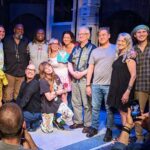 Kirsten Vangsness Instagram - Throwback to last week #BitsatNote @theatreofnote with all these beautifuls. Next one is September 1st at 7:30 pm -prepare thyself.
