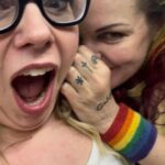 Kirsten Vangsness Instagram - Just more of the Saturday happiness. @indigogirlsmusic and music period saves my lives on the daily so It’s a big deal to me & because @thepauleyp made an Abby and every show wanted a version (although yes, Abby is the ONE), I got to make a Garcia. Thank goodness for pictures- I was sort of floating slightly outside of myself whispering to my inner ages “look where we are Kirsten” and “oh my- I always imagined I’d feel so much cooler when this happens” As it turns out, I will never feel cool. Which I think goes along with I will always feel all my ages, and I like having them around so UNCOOL I shall stay. Also, Gink is doing great.
