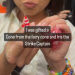 Kirsten Vangsness Instagram - @irisliuofficial gave me a traffic cone of solidarity last eve and I will treasure it forevermore