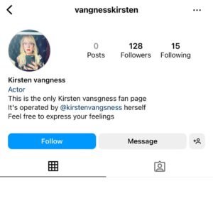 Kirsten Vangsness Instagram - Hey @vangnesskirsten you are behaving like a lying liar who lies. You didn’t spell my NAME CORRECTLY ON PURPOSE because everyone forgets the S. The S FEELS SLIGHTED. This is me typing this to you not me and you aren’t me. FIN.