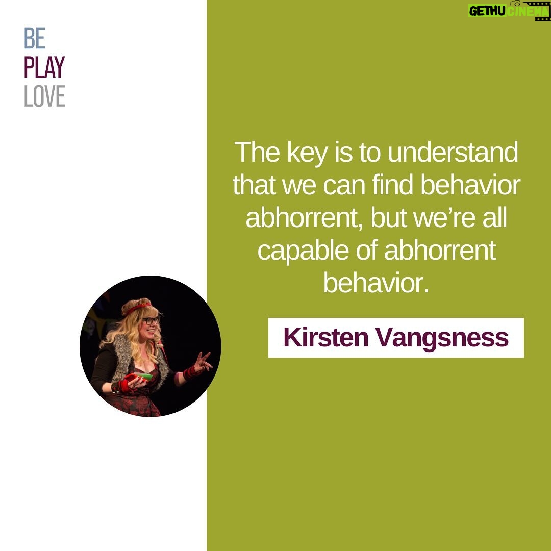 Kirsten Vangsness Instagram - We had the most magnificent conversation with the one and only @kirstenvangsness - airing tomorrow 🎉🎉🎉 We talked about creativity, compassion, rejection, reactivity, and how to take radical responsibility for your experiences. This woman is a force of love, and we could not be more excited to have her with us this week on the #beplaylovepodcast 💜 Tune in at the link in our bio, Apple Podcasts, or wherever you find your fave tunes these days. This one will light you up! 🔥😍♥️ #kirstenvangsness #radicalselflove #beplaylove #selflove #compassioninaction #creativityeveryday #howwelove