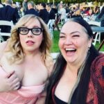 Kirsten Vangsness Instagram - Latergramming this weekend @lgbtqcenteroc honoring a whole mess of extraordinary behavior some of which is being done by @justflintisfine (well worth a follow) & hosted with ALL of the purple by @theonlymayhem with the best dates in town my Fearless Libra Queen tinoweeno and my work wife @robinchristenson who auctioned off some @blinkingowl magic to raise funds to support all the wonderfuls to do wonderful at the center (like @coolkelz 💕! Who was sitting next to us and is a counselor at the center and is great ) Such a life affirming evening reminding us to keep up the allyship and keep thriving 🌈 not pictured but totally responsible for this jacket and beat face @jamesfreitasartistry