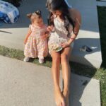 Kirstin Maldonado Instagram – cheers and cake with my baby angel ✨