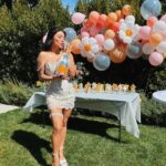 Kirstin Maldonado Instagram - okay SO BEHIND but still tracking down photos from the most amazing bridal shower ever!!!! love is truly in bloom!!! thank you to my beautiful and wonderful MOH bestie for the most beautiful day 🥹🥹🥹❤️❤️ @saleena.hope I love you so so so much!!! thank you @sarahscrossland @loganjaxxson for helping setting up, thank you family for flying in, thank you incredible friends for coming and making my day so special!!! 🥹 it’s getting SO REAL now everyone haha. love you all so much 🥹❤️ iconic fashion moment thank you to @lagartier for my GARTER!!!! okay I feel like this absolutely made the outfit, I mean how stunning is it!?!! SO CUTE. plus my fav champagne and bedazzled?! she gets me!! an angel 🤩🥹❤️ and this @kimkassascouture mini just a happy sneak peak of what’s to come 🥰 bridal era is ✨✨✨☀️☀️☀️