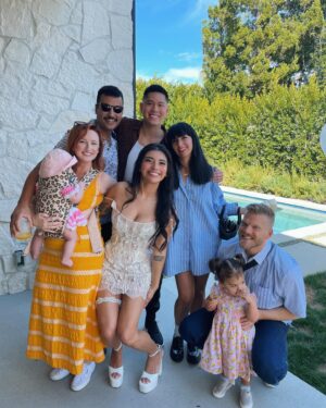 Kirstin Maldonado Instagram - okay SO BEHIND but still tracking down photos from the most amazing bridal shower ever!!!! love is truly in bloom!!! thank you to my beautiful and wonderful MOH bestie for the most beautiful day 🥹🥹🥹❤️❤️ @saleena.hope I love you so so so much!!!

thank you @sarahscrossland @loganjaxxson for helping setting up, thank you family for flying in, thank you incredible friends for coming and making my day so special!!! 🥹 it’s getting SO REAL now everyone haha. love you all so much 🥹❤️

iconic fashion moment thank you to @lagartier for my GARTER!!!! okay I feel like this absolutely made the outfit, I mean how stunning is it!?!! SO CUTE. plus my fav champagne and bedazzled?! she gets me!! an angel 🤩🥹❤️ and this @kimkassascouture mini just a happy sneak peak of what’s to come 🥰

bridal era is ✨✨✨☀️☀️☀️