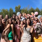 Kirstin Maldonado Instagram - okay SO BEHIND but still tracking down photos from the most amazing bridal shower ever!!!! love is truly in bloom!!! thank you to my beautiful and wonderful MOH bestie for the most beautiful day 🥹🥹🥹❤️❤️ @saleena.hope I love you so so so much!!! thank you @sarahscrossland @loganjaxxson for helping setting up, thank you family for flying in, thank you incredible friends for coming and making my day so special!!! 🥹 it’s getting SO REAL now everyone haha. love you all so much 🥹❤️ iconic fashion moment thank you to @lagartier for my GARTER!!!! okay I feel like this absolutely made the outfit, I mean how stunning is it!?!! SO CUTE. plus my fav champagne and bedazzled?! she gets me!! an angel 🤩🥹❤️ and this @kimkassascouture mini just a happy sneak peak of what’s to come 🥰 bridal era is ✨✨✨☀️☀️☀️