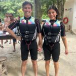 Kirstin Maldonado Instagram - this was my favorite day 🥹❤️ INCREDIBLE cenote experience beach welcome to dinner in my @azulik nest 😂❤️ felt like we were adventurers in a magical spiritual world… underwater creatures that then grew wings and sat in a nest 😂 can’t stop smiling at my phone going back over these photos and truly one of the best days of my life w the best crew ❤️❤️❤️❤️