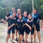 Kirstin Maldonado Instagram - this was my favorite day 🥹❤️ INCREDIBLE cenote experience beach welcome to dinner in my @azulik nest 😂❤️ felt like we were adventurers in a magical spiritual world… underwater creatures that then grew wings and sat in a nest 😂 can’t stop smiling at my phone going back over these photos and truly one of the best days of my life w the best crew ❤️❤️❤️❤️