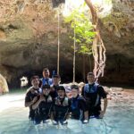 Kirstin Maldonado Instagram - this was my favorite day 🥹❤️ INCREDIBLE cenote experience beach welcome to dinner in my @azulik nest 😂❤️ felt like we were adventurers in a magical spiritual world… underwater creatures that then grew wings and sat in a nest 😂 can’t stop smiling at my phone going back over these photos and truly one of the best days of my life w the best crew ❤️❤️❤️❤️